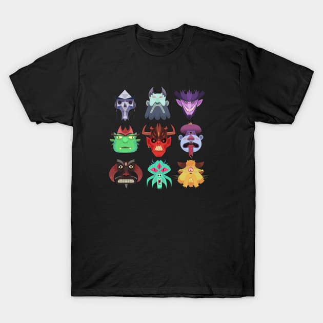 demons T-Shirt by Clement